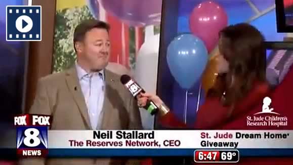 TRN CEO Neil Stallard Featured as Door Prize Sponsor for 2014 St. Jude Dream Home (WJW FOX 8)