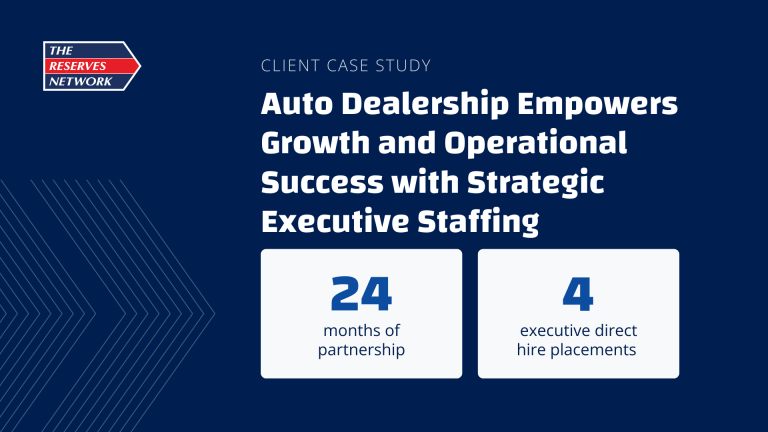 Auto Dealership Empowers Growth with Strategic Executive Staffing